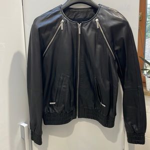 Michael Kors Leather Jacket!!